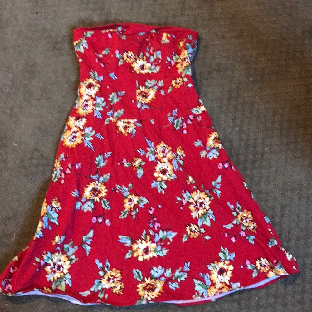 Beautiful strapless dress